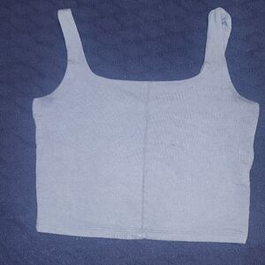 GAP Heather Gray Women's Crop Top